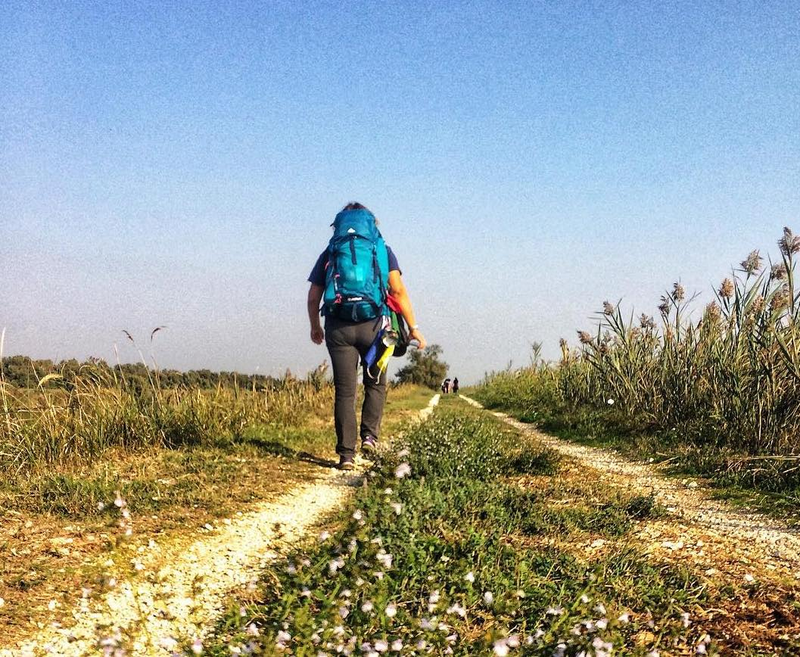 Here, the group heads to Comacchio, Italy, but the journey never really ends, does it?